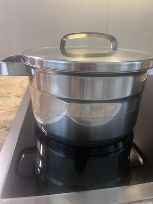 WMF Cromargan 18/10 pot with lid like new