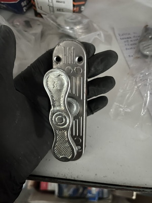 Window Handle Gearbox "Okto" galvanized steel like new