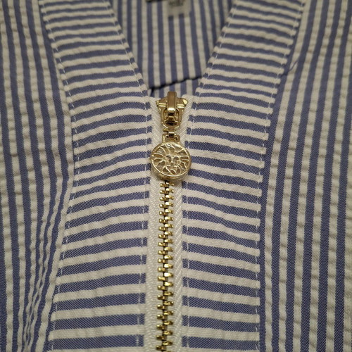 Anne Klein striped dress like new, blue and white, XXL