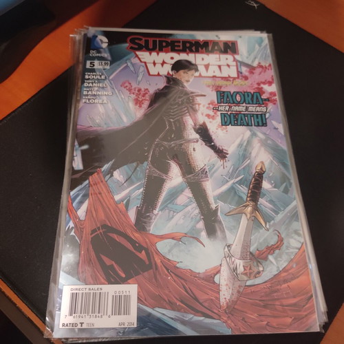 Superman/Wonder Woman The New 52 comics pack new issues