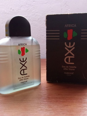 Axe Afrika Faberge After Shave vintage, used, 100 ml
