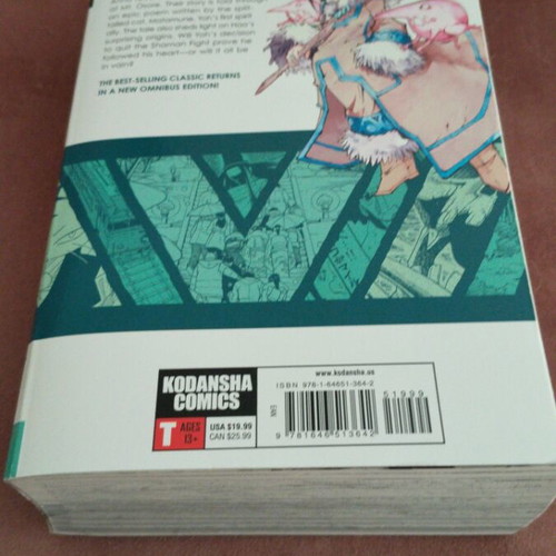 Shaman King omnibus volumes 19-21 new, English