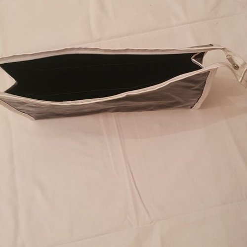Cosmetic bag, black and white