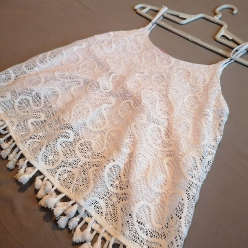 Zic Zac lace top like new