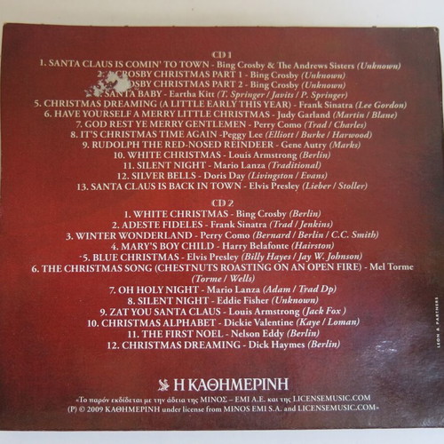 Christmas Stars 2CD used, The 25 Best Christmas Songs
