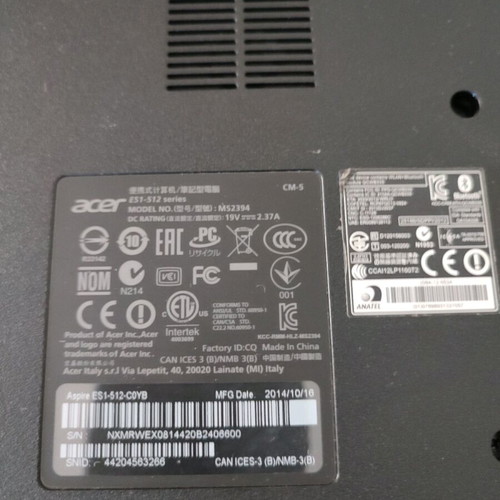 Laptop used