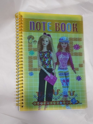 Small Barbie notebook new