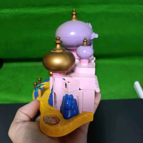 Polly Pocket Disney Jasmine's Royal Palace Aladdin play set used