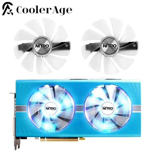 Sapphire RX580/590 RGB fans, authentic