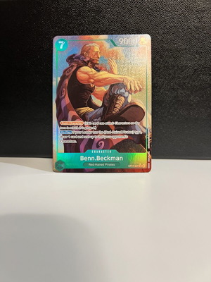 Benn.Beckman OP17-027 Alternate Rare One Piece TCG card
