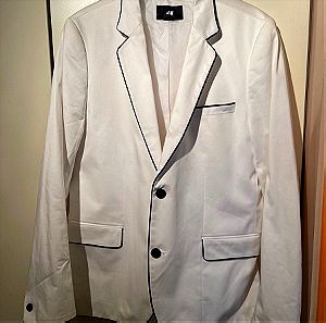 H&M white suit