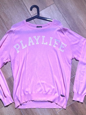 Playlife men's authentic pink blouse size Large like new