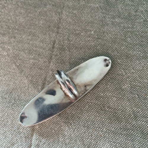 Silver 925 ring with flowers, like new, size 50-52