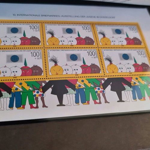 German stamps collectible album new 1990