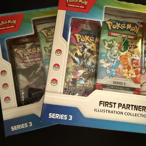 Pokemon First Partner Illustration Collection Series 3, 2 packs
