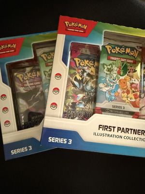 Pokemon First Partner Illustration Collection Series 3, 2 packs