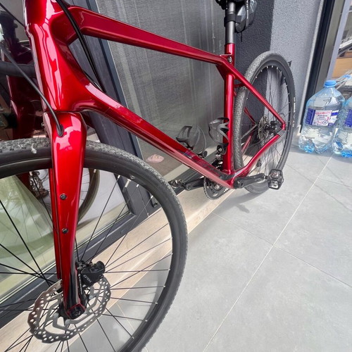 Merida Silex 4000 Gravel Bike like new, red, 700c wheels