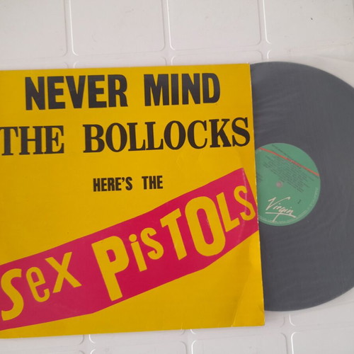 Sex Pistols Never Mind the Bollocks vinyl record, punk