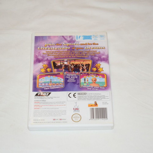 All Star Cheerleader Nintendo Wii game used