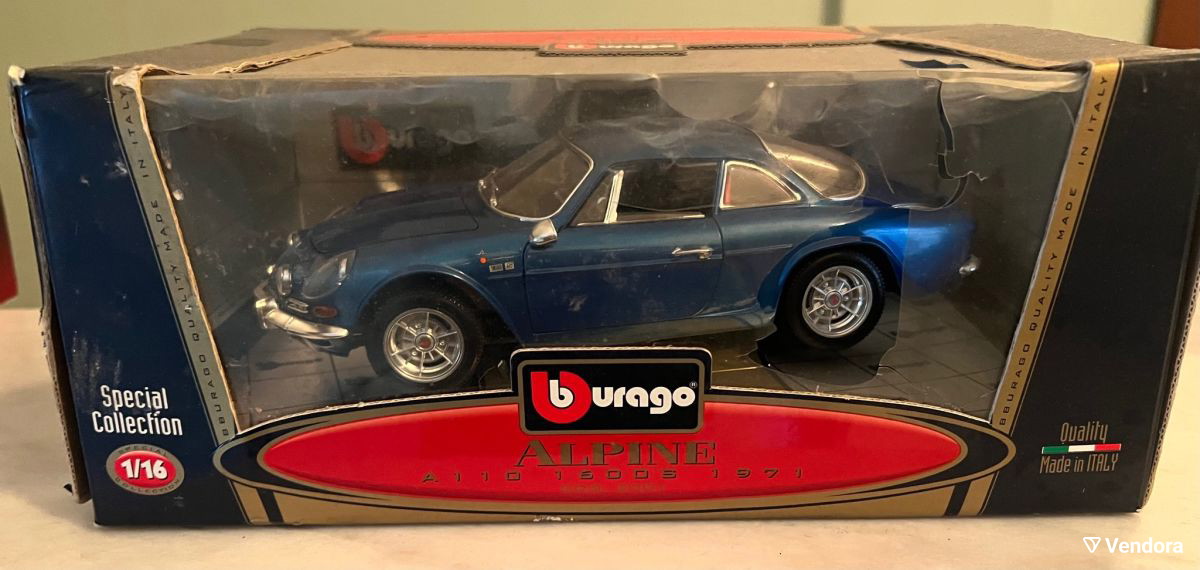 Alpine Renault A110 1600S Rallye du Portugal 1971 1/18 SOLIDO S1804202