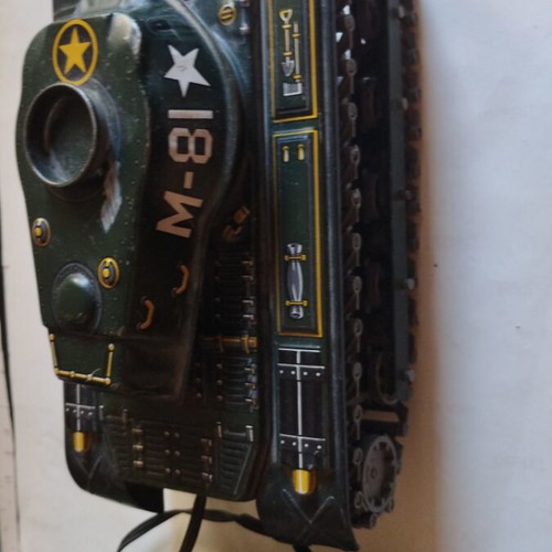 Tank M-81 Masdaya tin toy 1960s used