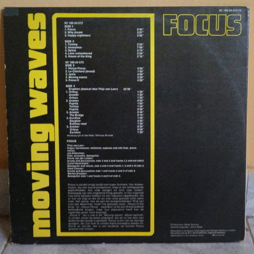 Focus Best double vinyl record used, classic rock