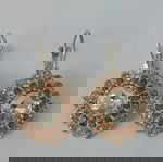  Обеци от Mariana Woman Fab Floral Peach и Opal Swarovski Crystals