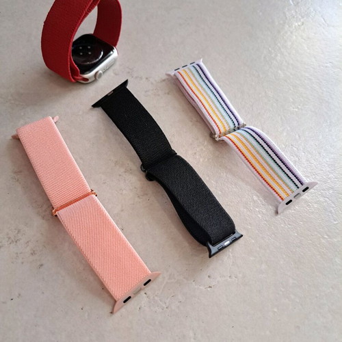 Set of 4 straps for Apple Watch 42 44 45 49mm new, different colors