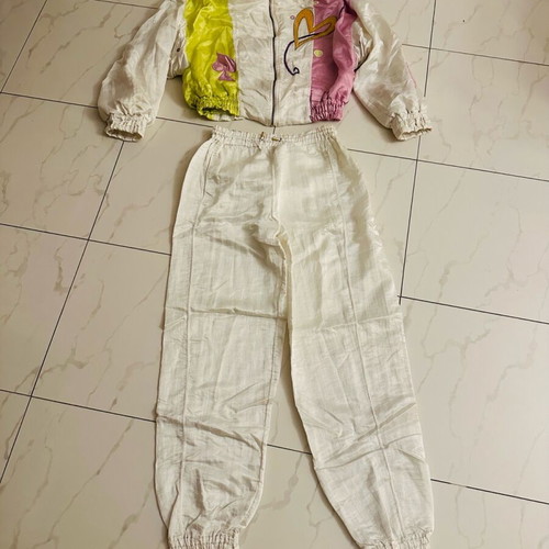 Laurel lifestyle tracksuit like new, size S, white and pink