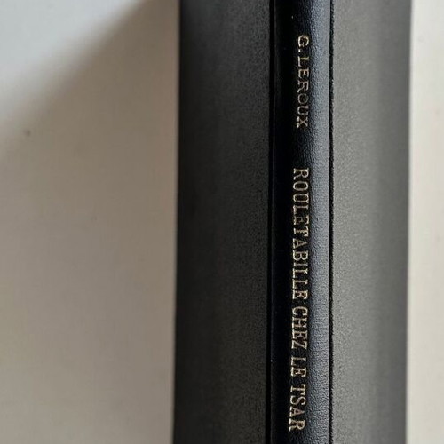 Gaston Leroux Rouletabille chez le Tsar French book used, hardcover