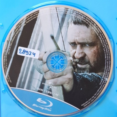 Robin Hood Blu-ray used with Greek subtitles, Director's Cut & Theatrical