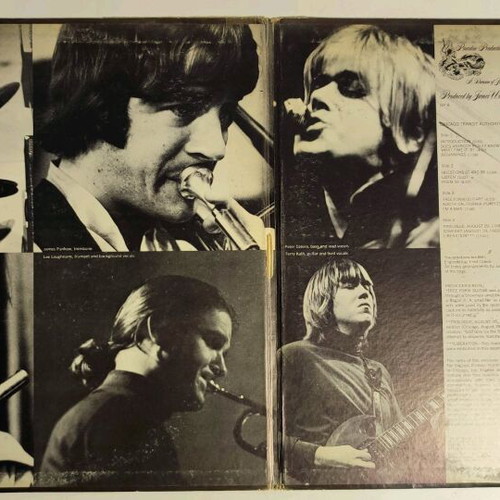 Chicago Transit Authority double vinyl used, jazz 1969