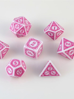 Dice set for Dungeons & Dragons with pouch new