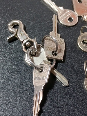 Keys used, pack