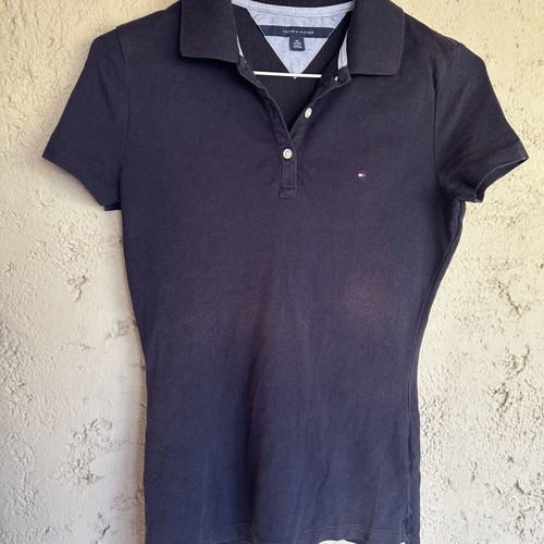 Tommy Hilfiger women's polo shirt XS used, blue