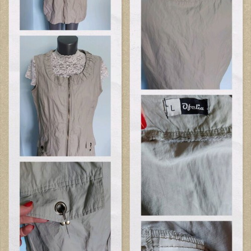 Ofelia Unique Dress with Metallic Thread L/XL like new