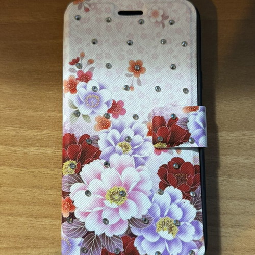 Samsung J7 Flower Case with Magnet new