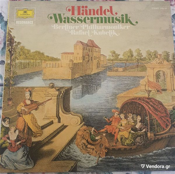 Georg Friedrich Handel, Water Music,LP,vinilio