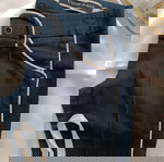  Γυναικείο GUESS κάπρι παντελόνι navy με λευκές λεπτομέρειες – άριστη κατάσταση