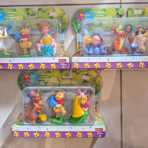 Συλλεκτικές φιγούρες Winnie the Pooh της Fischer Price σφραγισμένες