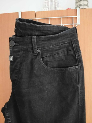 Men's black Cover Denim jeans used, size L