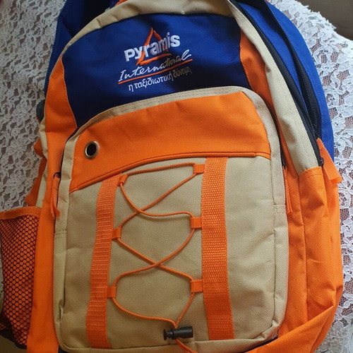 Pyramis International backpack, large with multiple pockets