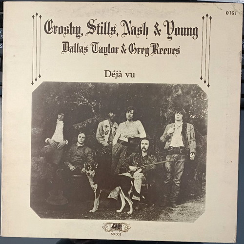 Crosby, Stills, Nash and Young Deja Vu record used, folk