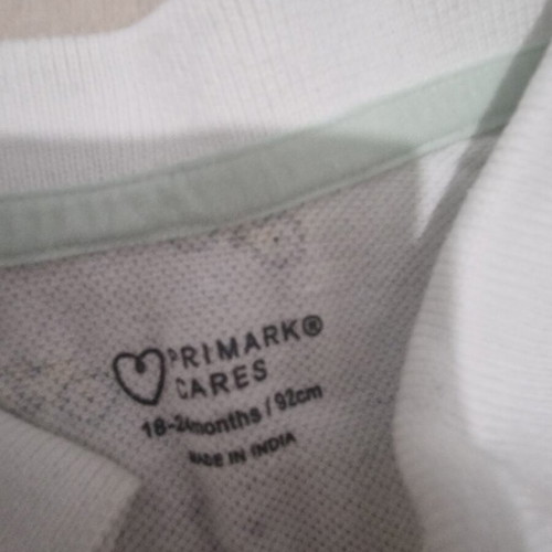 Primark Polo Shirt Like New 12-18 Months