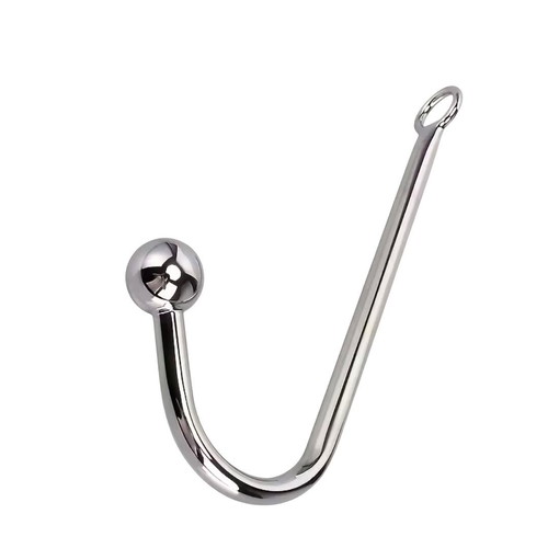 Anal hook for adult play new, stainless steel