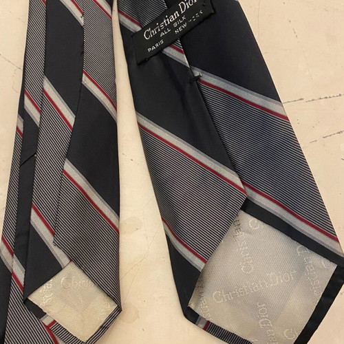 Dior vintage ties like new, set of 2 multicolored