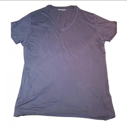 Neil Barrett double-layer T-shirt XL blue like new