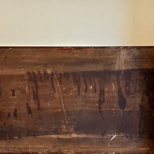 Hunting wooden panel like new, specially processed from Italy
