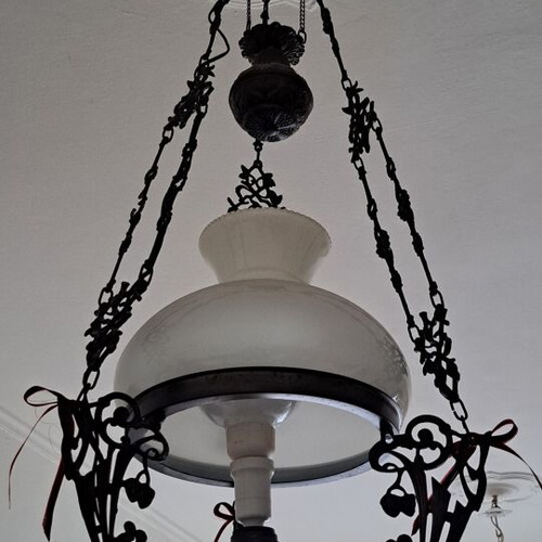 Antique ceiling lights like new, set of two