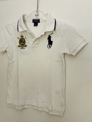 Polo shirt Ralph Lauren for 7 years old like new, white